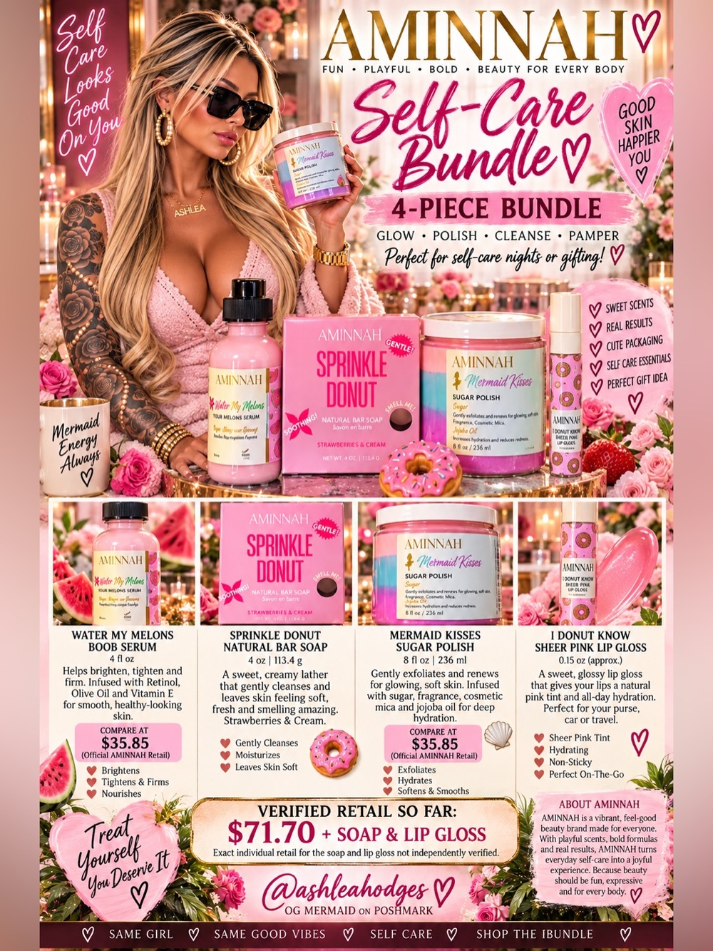 Aminah Self-Care Bundle 4-Piece Bundle 💗